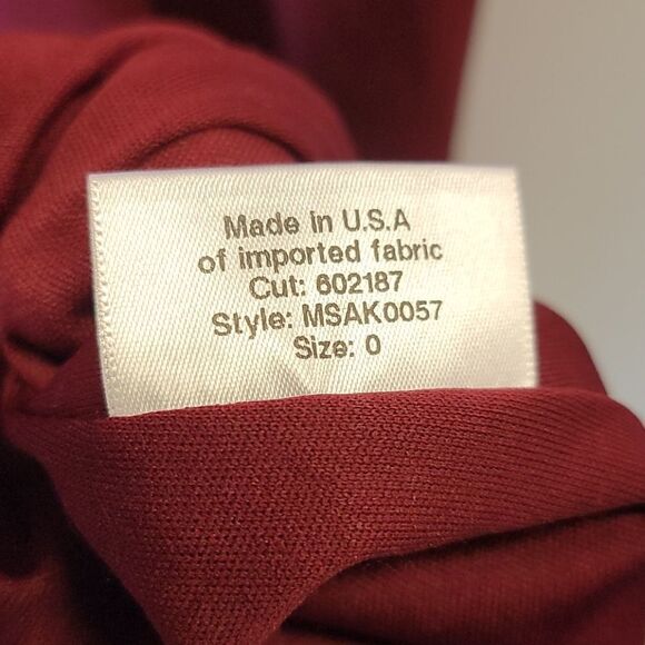 Katie May Legacy Gown in Sangria - Picture 4 of 4